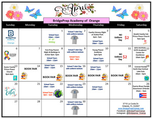 ✨ April calendar for all the events! ✨ 